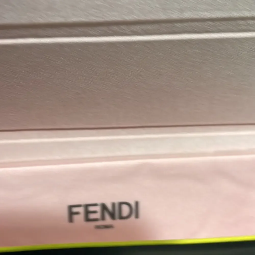 Fendi 53mm Cat Eye Sunglasses black and blue stripes